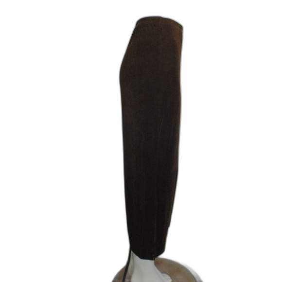 CHICO'S TRAVELERS Pants, 2, Brown, Crop/Capri length, Cargo pocket, Clamdigger - Picture 6 of 11